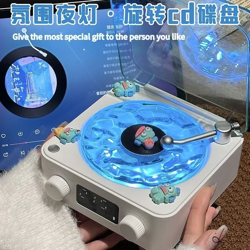 Cute Anime Peripheral Clown Fish Open Recorder Retro Alarm Clock Bluetooth Speaker Give Friends Birthday And Holiday Gifts