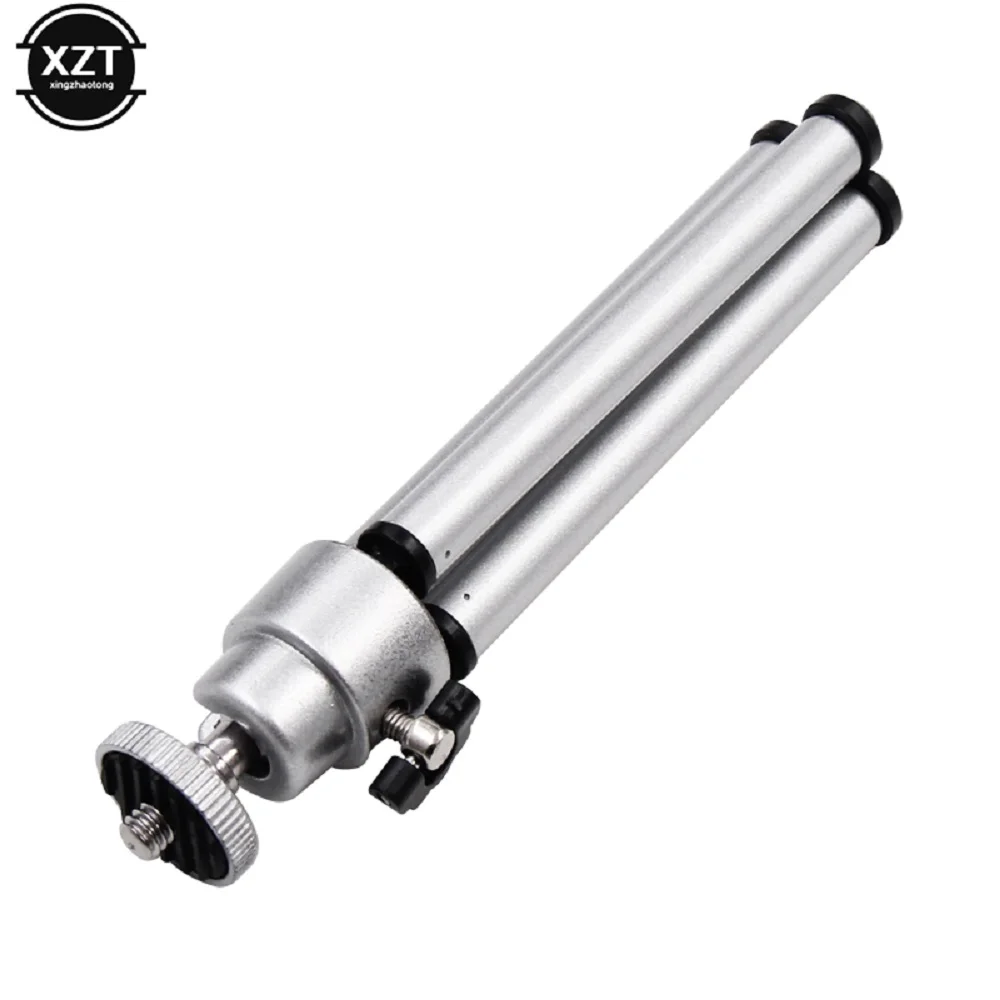 Mini Metal Foldable Tripod Two Section Stand Stretchable for Projector Camera Desktop Tripod for Mobile Phone Tripod for Camera