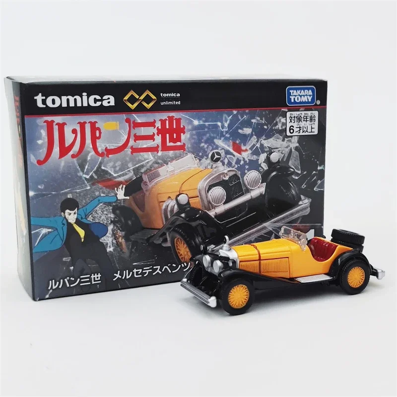 TAKARA TOMY-Modelo de carro de liga infinita, fundido, Mustang GTR, Velozes e Furiosos, De Volta para o Futuro, Presente de coleção para menino