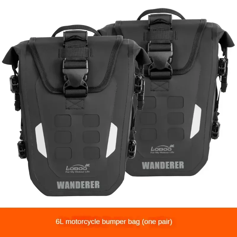 Motorcycle Guard Bag Quick Detachable Multi-Functional Motorcycle Travel Waterproof Hang Bag Side Bag Motorcycle Accessories