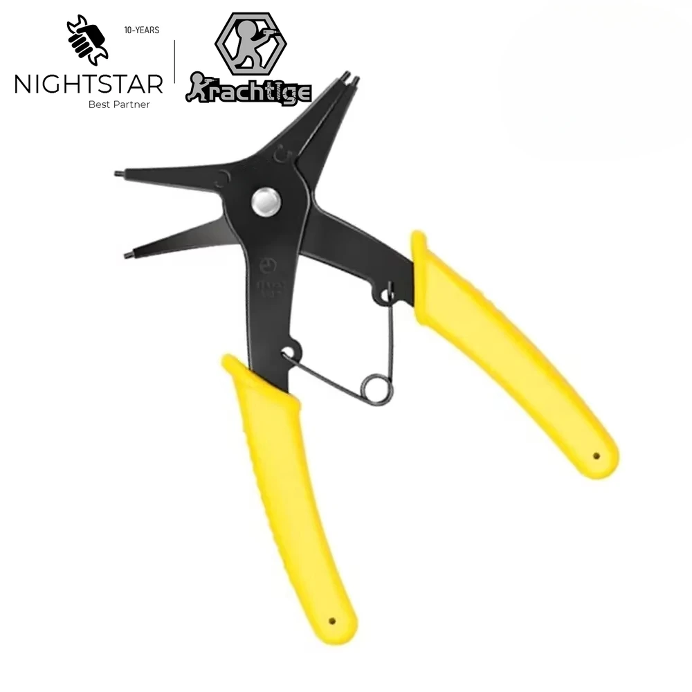 Multifunctional 2 in 1 Circlip Pliers Disassemble Assemble Snap Spring Retaining Ring Clip Circlip DIY Hand Tools