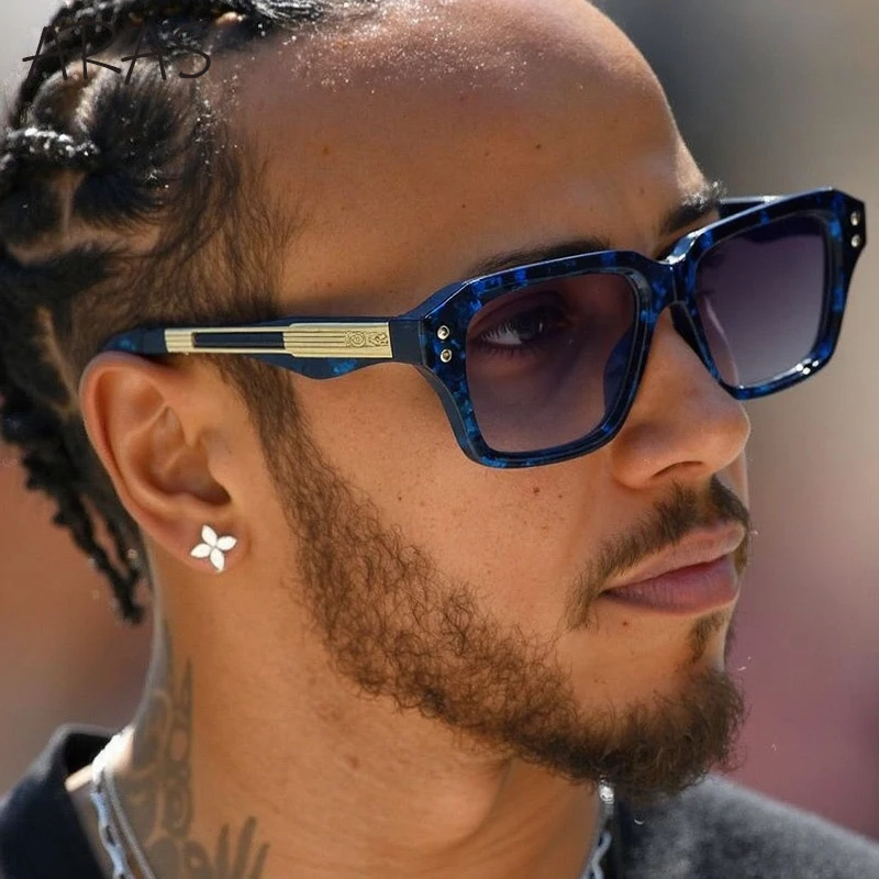 

Polarized Classic Square Sunglasses Men 2025 Luxury Brand Steampunk UV400 Driving Sun Glasses For Male Trendy Small Frame Shades