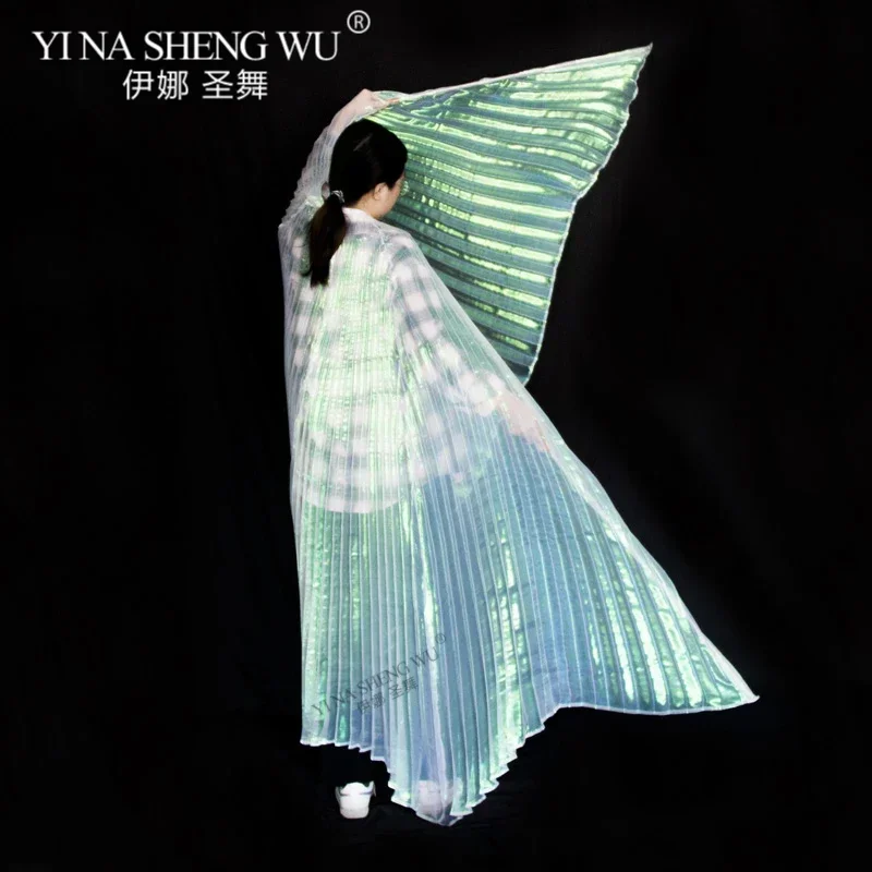 Belly Dance Isis Wings Belly Dance Accessories Bollywood Oriental Egypt Dance Props Wings Adult Women Slit Dance Wings No Sticks