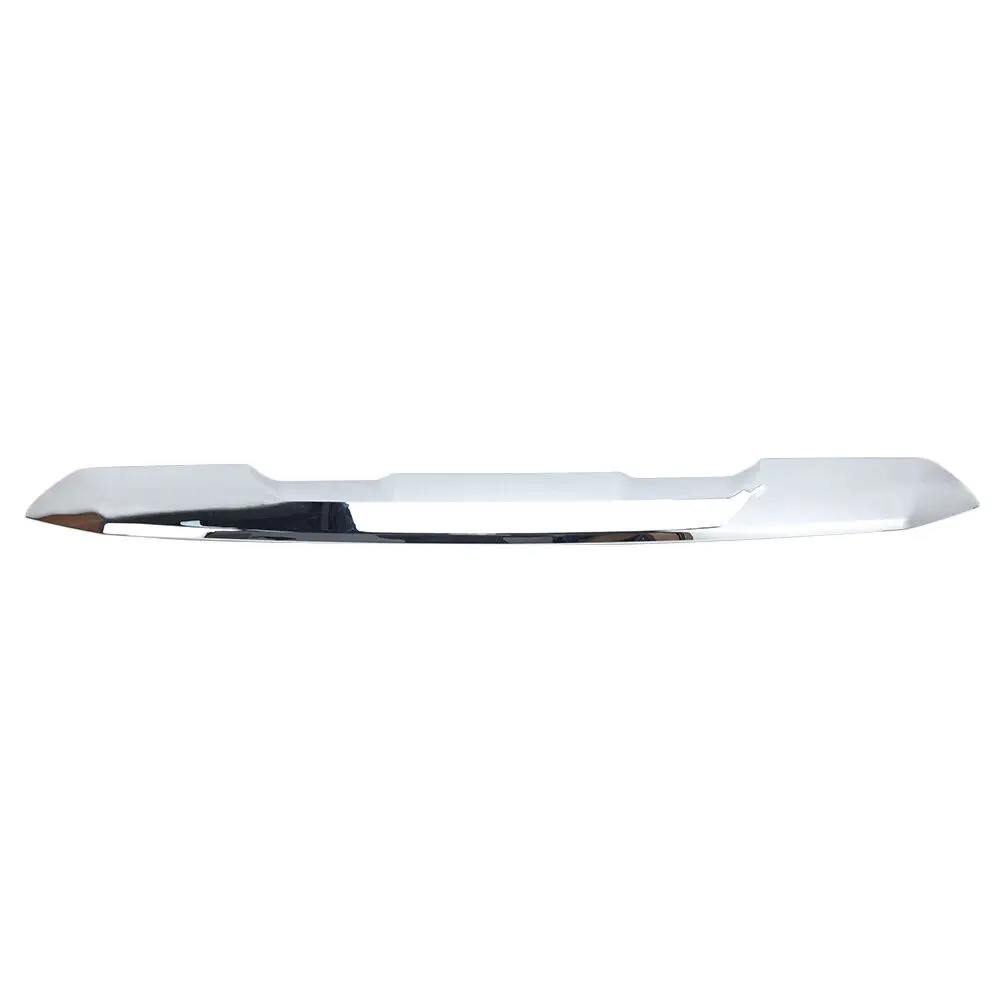 

The New Front Upper Top Grille Trim Strip is Chrome-plated For GMC Sierra 1500 2022-2024 Car Trim Gloss Black Carbon Fibre Style