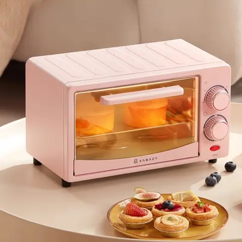 Xiaobei pig electric oven household 12L liter small capacity oven small barbecue baking automatic mini oven