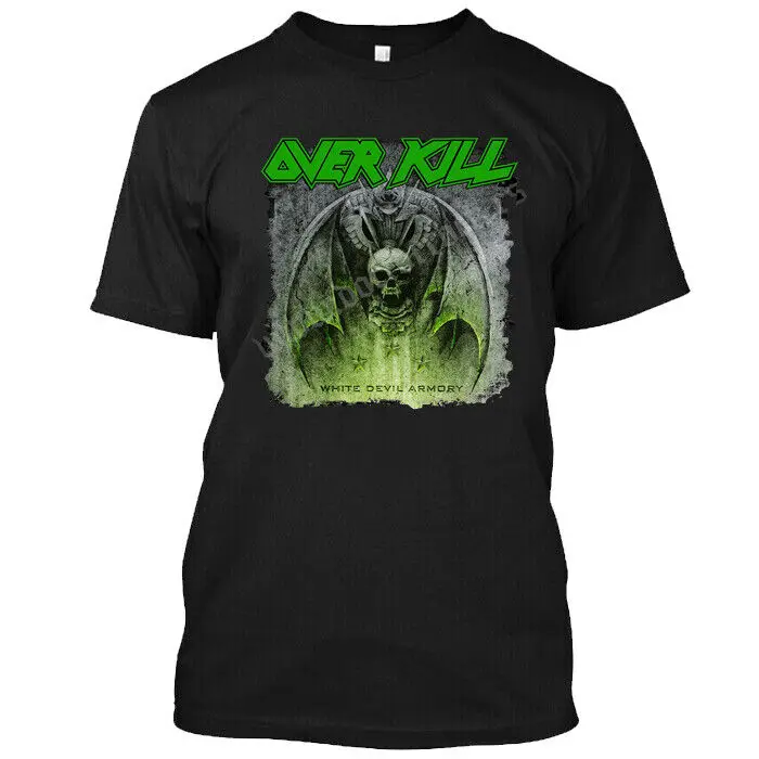 

New Overkill White Devil Armory American Thrash Metal Band Vintage Shirt Xl 2xl