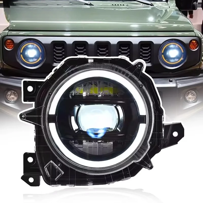 Light Emitting Diode 4x4 Off-road Daytime Running Lights Headlights for Jimni 2018-2023 Auto Parts DRL Light Assembly