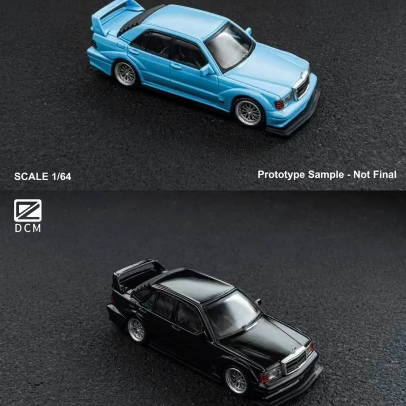 In stock: 1:64 190E modified alloy die-cast miniature simulation car model creative decorative item, festival gift
