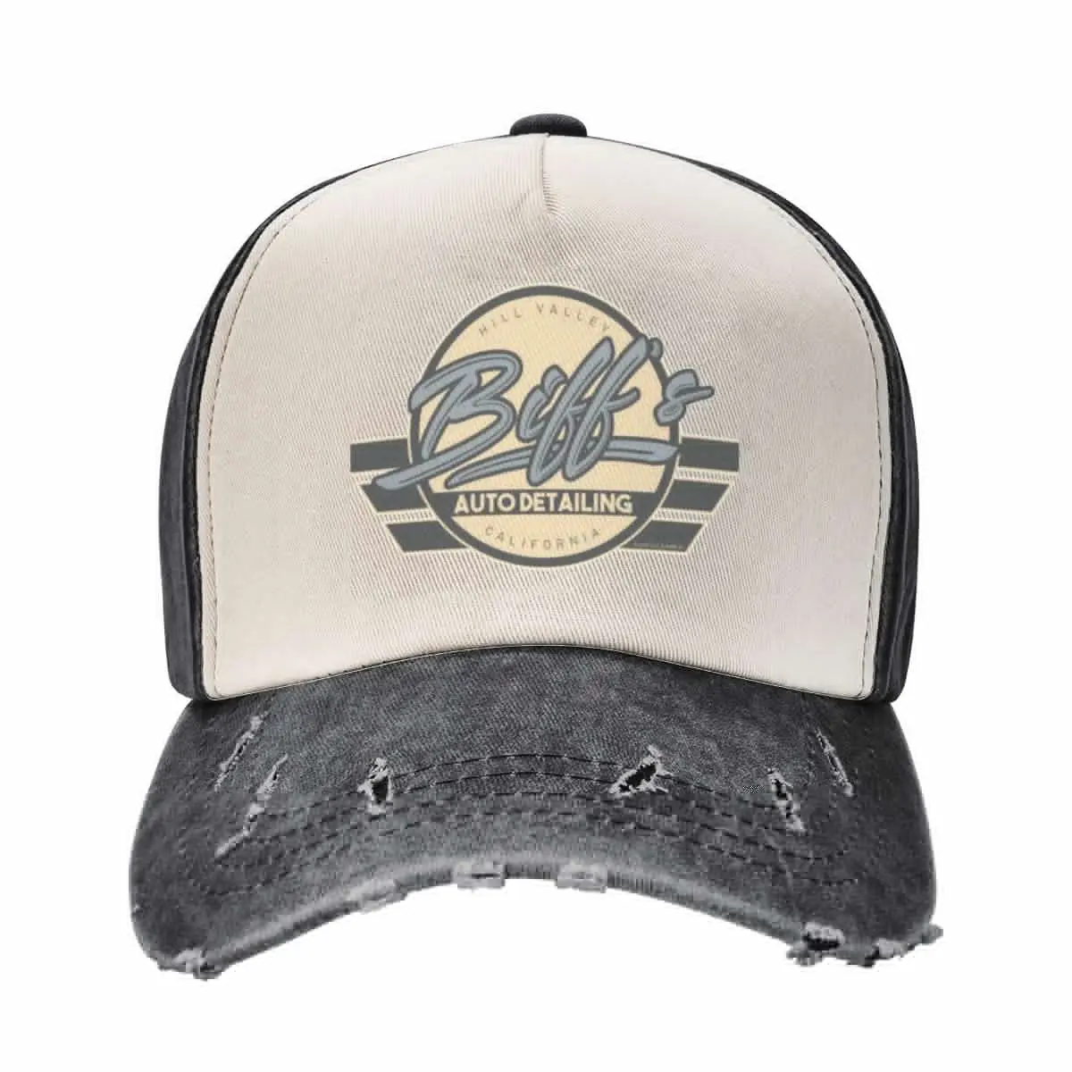 Biff's Auto Detailing. Back To The Future Movie Baseball Cap dad hat custom Hat Christmas Hat Luxury Woman Men's