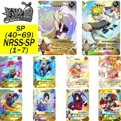 Naruto Anime Cartão de Coleção, NFC, NFC, Minato, Senju, Hashirama, Rara, Presente de Natal, SP 40-69 Series, NRSS-Sp, 1-7 Series