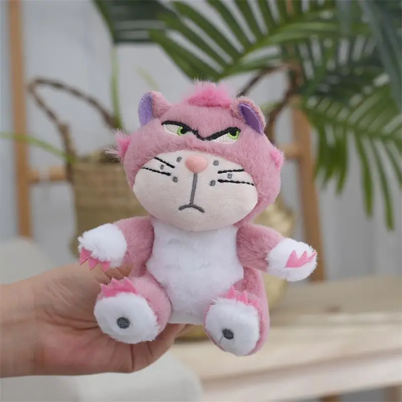 Disney Lucifer the Cat Plush Toy Cartoon Doll Keychain Bag Pendant Funny Toy Doll Children's Birthday Christmas Gift
