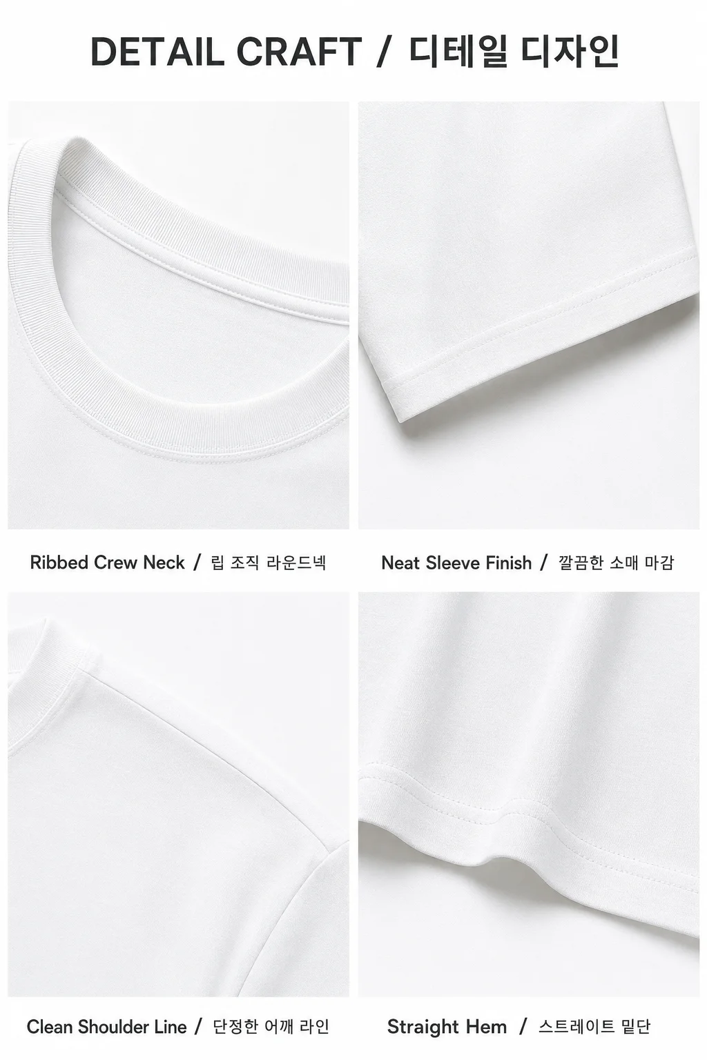 Designer-Sommer-Herren-Kurzarmhemd mit Rundhalsausschnitt, Teddybär-Stickerei, Baumwoll-T-Shirt, vielseitige Freizeitkleidung für den Alltag. – Detail 4