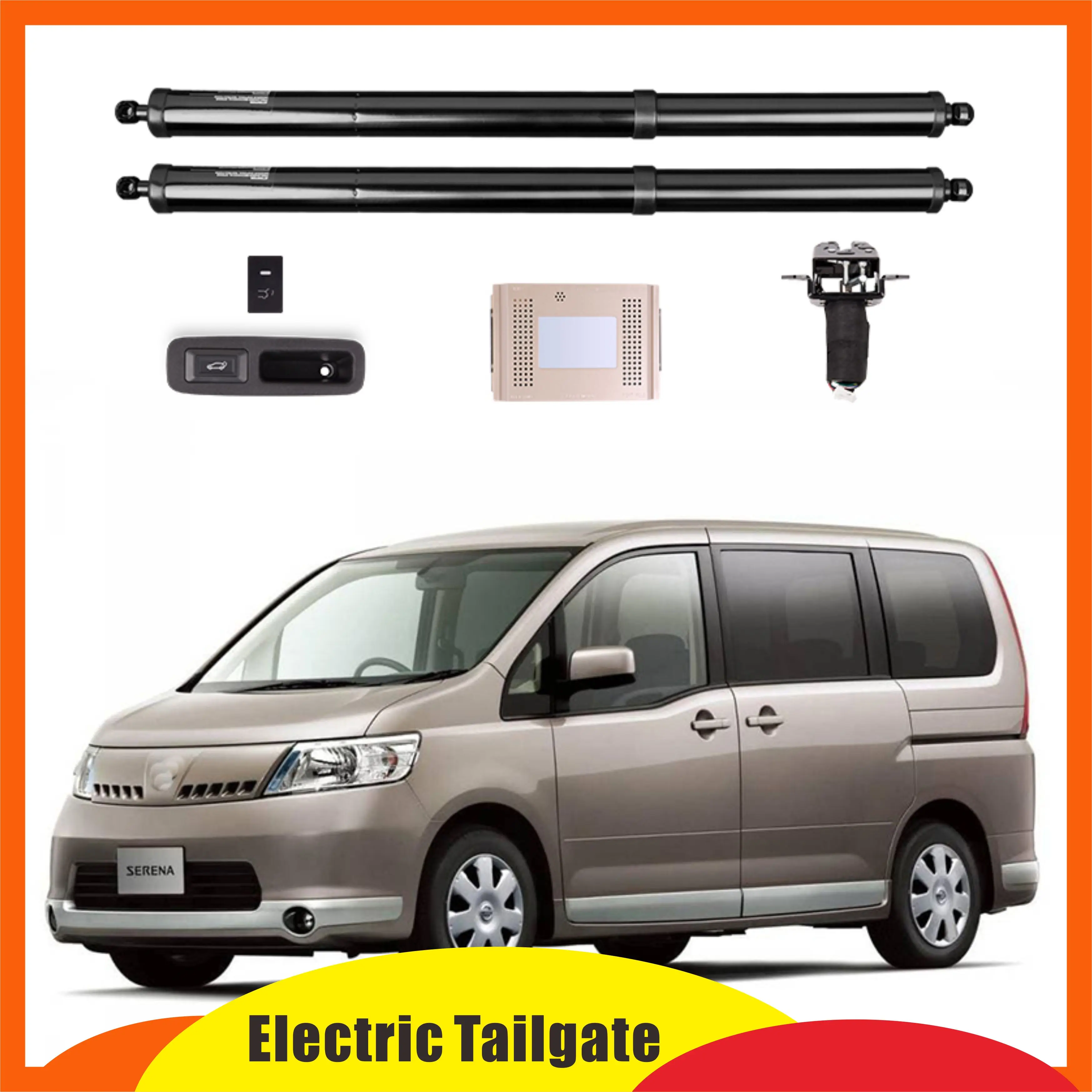 New for Nissan Serena C25 C26 C27 Electric tailgate modified tailgate car modification automatic lifting rear door car parts