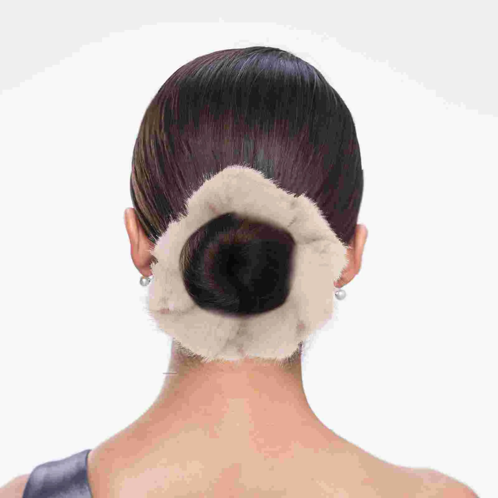 

Hair Rope Bridal Accessories for Women Elastic Plush Scrunchies Ponytail Bride Girls