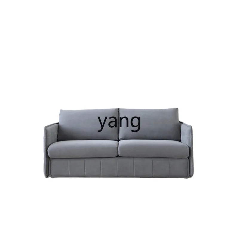 

Yhl Sofa Small Apartment Living Room Multi-Functional Space-Saving Sofa Variable Bed Foldable Removable and Washable Dual-Use