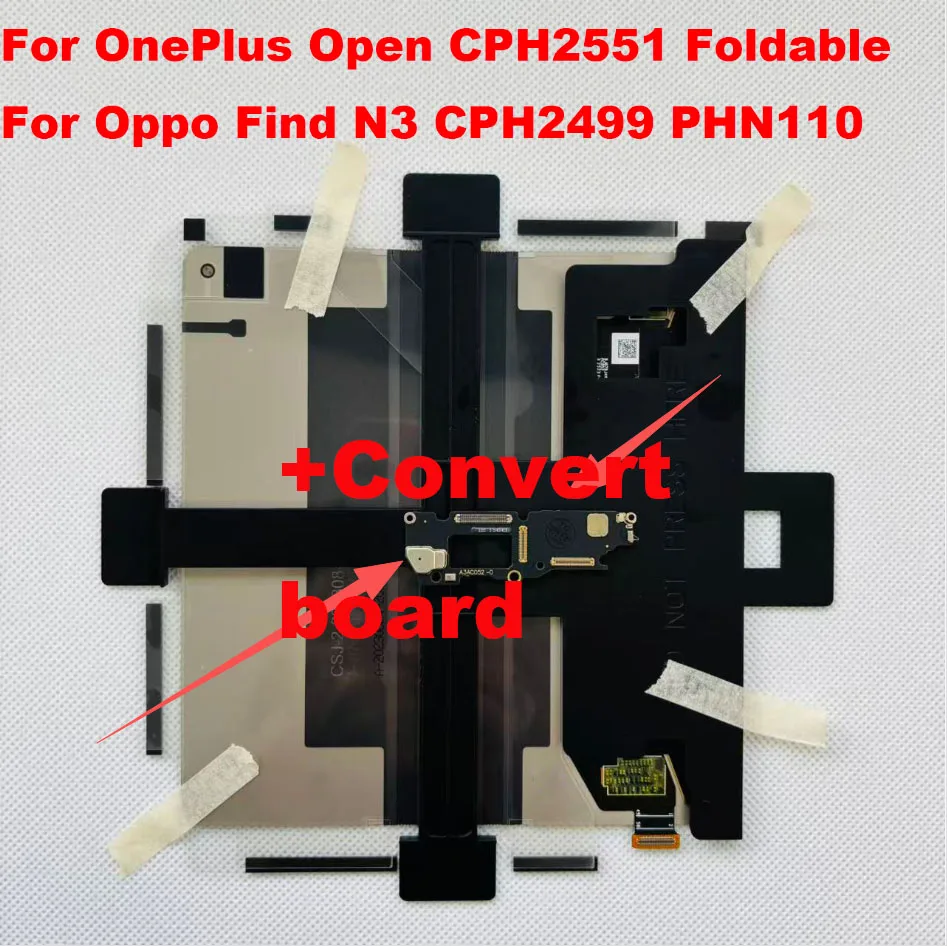 Original 7.82" AMOLED For OnePlus Open CPH2551 Foldable Main LCD Screen Display 6.31" For Oppo Find N3 CPH2499 PHN110 Small LCD - view 2