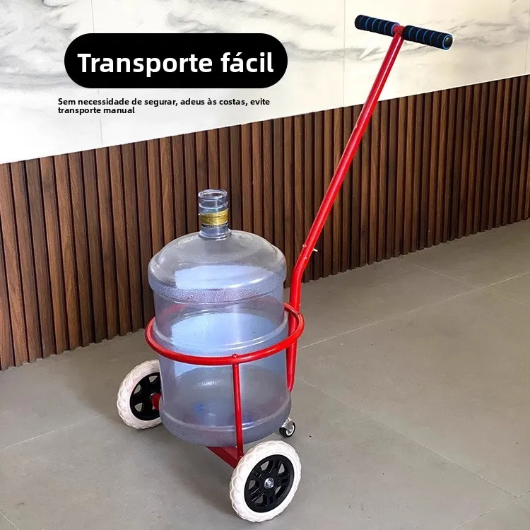 home-use-barrel-water-hand-pulling-car-rural-emptying-water-car-dirty-water-waste-oil-push-pull-small-car-water-transport