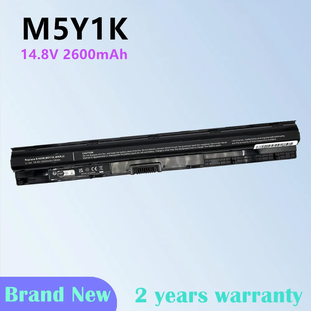 

Аккумулятор для ноутбуков Dell Inspiron 3451, 3551, 5558, 5758, M5Y1K, Vostro 3458, 3558, Inspiron 14, 15, 3000 Series, 14.8V, запчасти для ноутбуков