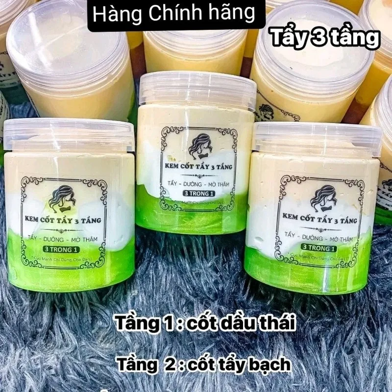 KEM COT THAI LAN 3 TANG 250g Body Whitening Brightening Moisturizing Body Cream