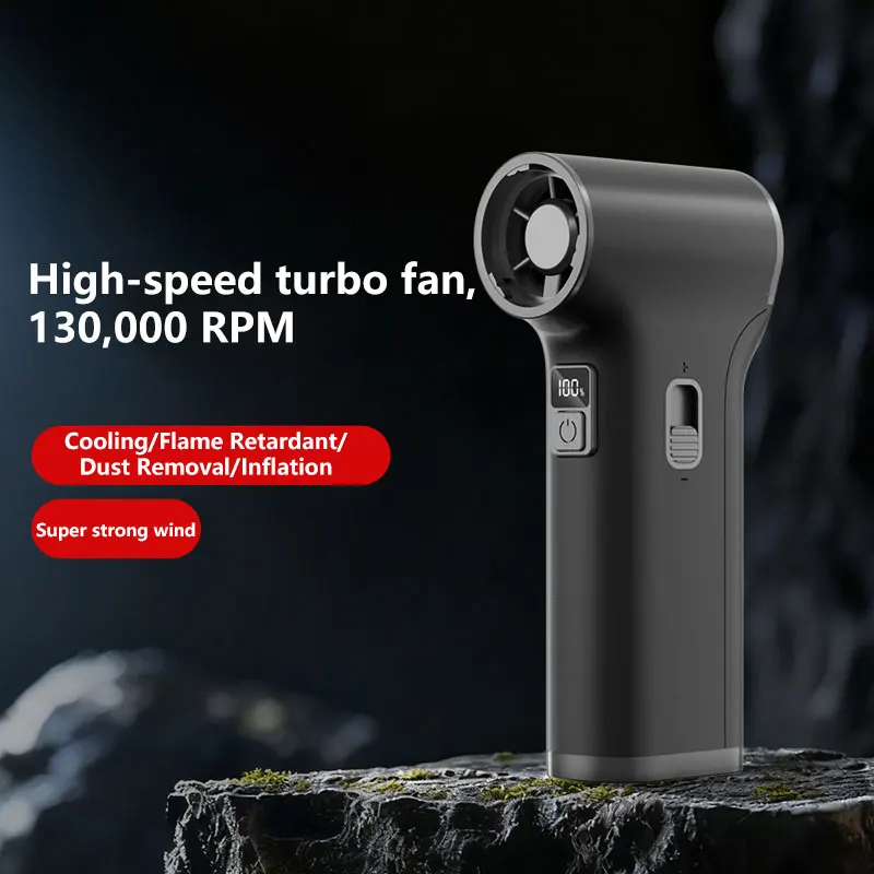 

Новый турбонагнетатель, инструмент для очистки, струйный вентилятор, 130000 об/мин, электрическая воздушная тряпка, портативный выдувной и всасывающий вентилятор 2 в 1, выдув