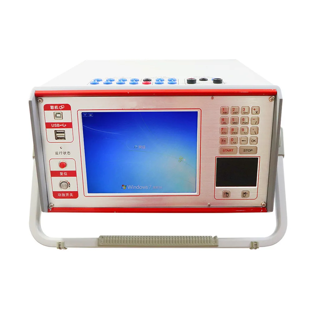 Six-Phase Relay Protection Tester 6 Phase Microcomputer Relay Protection Testing Device High Precision Pelay Protection Test Set