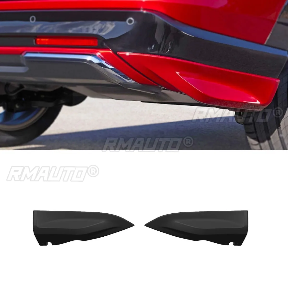 

For VEZEL HRV Sport Rear Front Bumper Splitters Diffuser For VEZEL HRV Sport 2021-2022 Rear Front Bumper Lip Splitt Body Kit