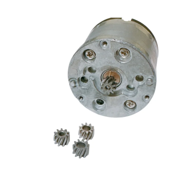 2PCS/LOT 0.5M 10T 37GB reduction gearbox Motor gear For 520/3530/545/550 motor 2mm 3mm 3.17mm hole diameter