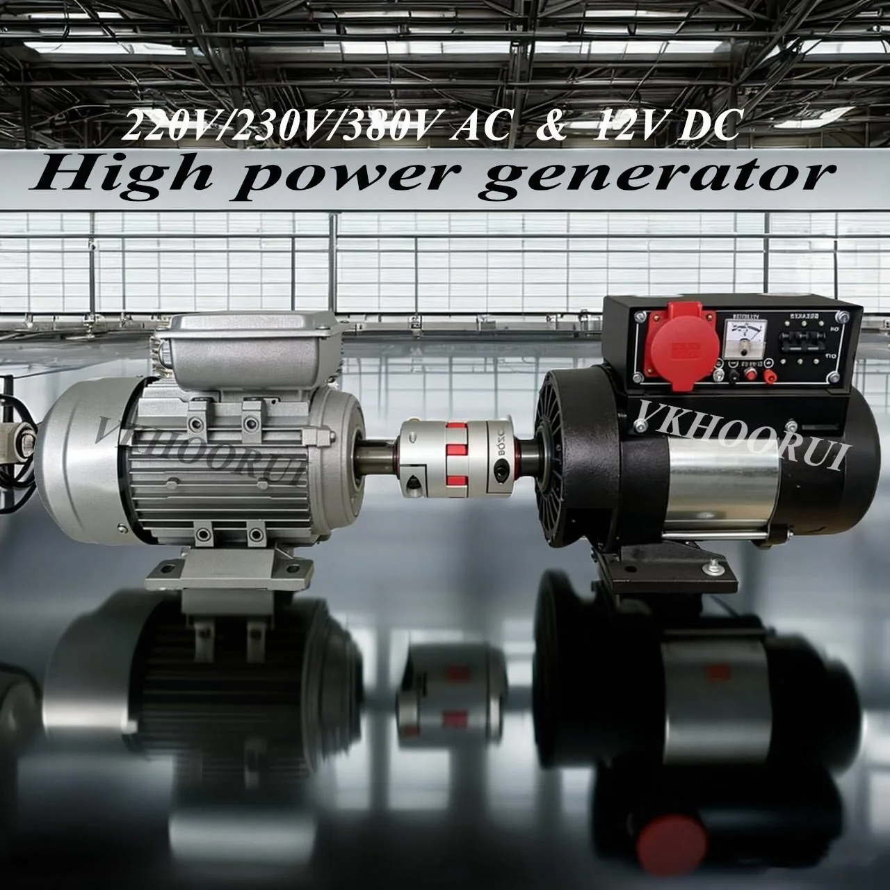 

Генератор с постоянными магнитами мощностью 50 кВт, двойное напряжение, 220 В/380 В, тихий стабильный источник питания, генератор аварийного использования из премиум-класса