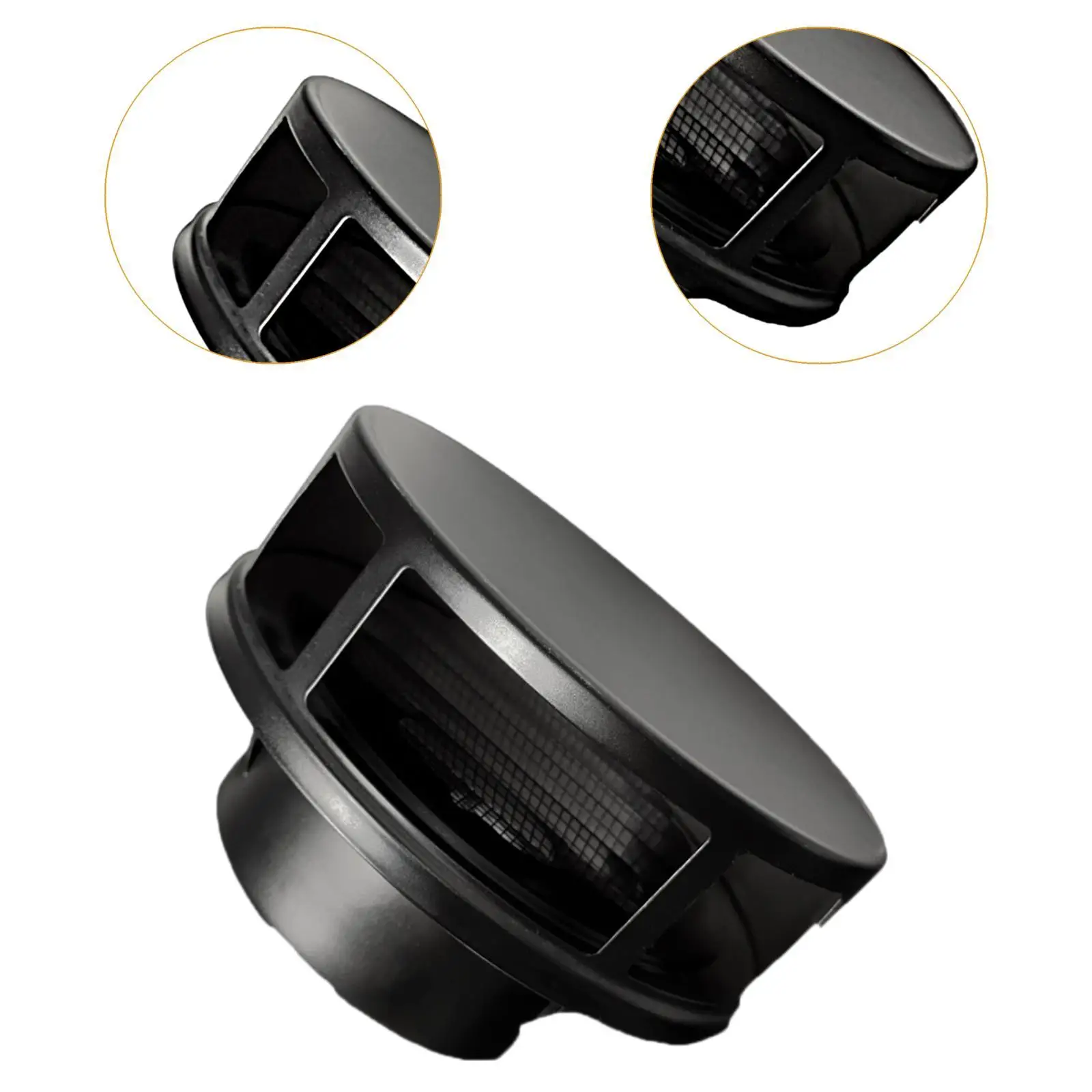 Copertura per sfiato rotonda Accessori multiuso facili da installare Parti di riparazione resistenti al calore Copertura per sfiato a soffitto Presa di ventilazione