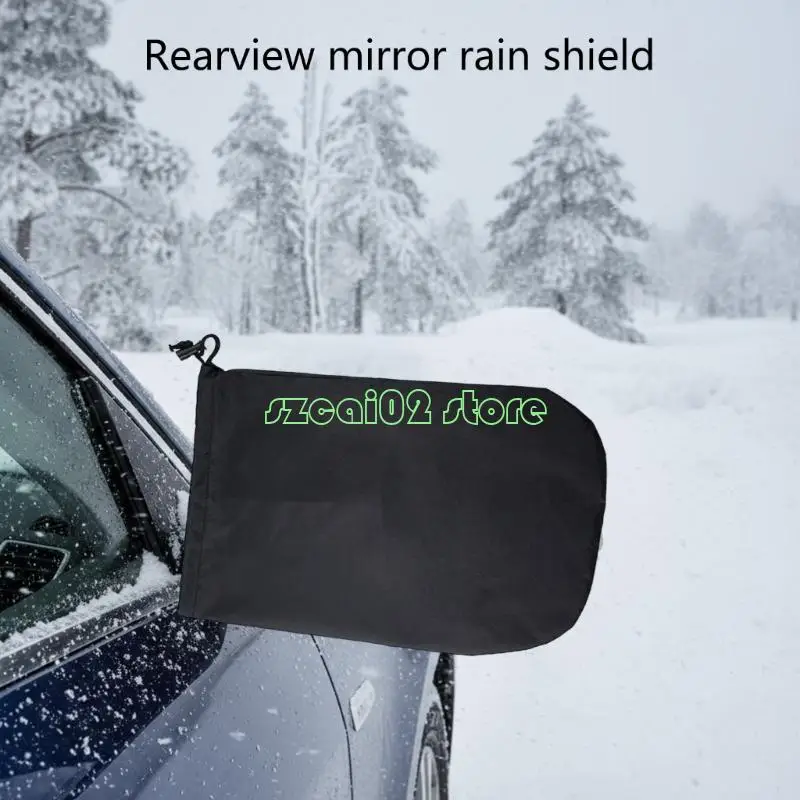 400B Weatherproof Automotive Mirror Cover Reinforced Universal Quick Installation