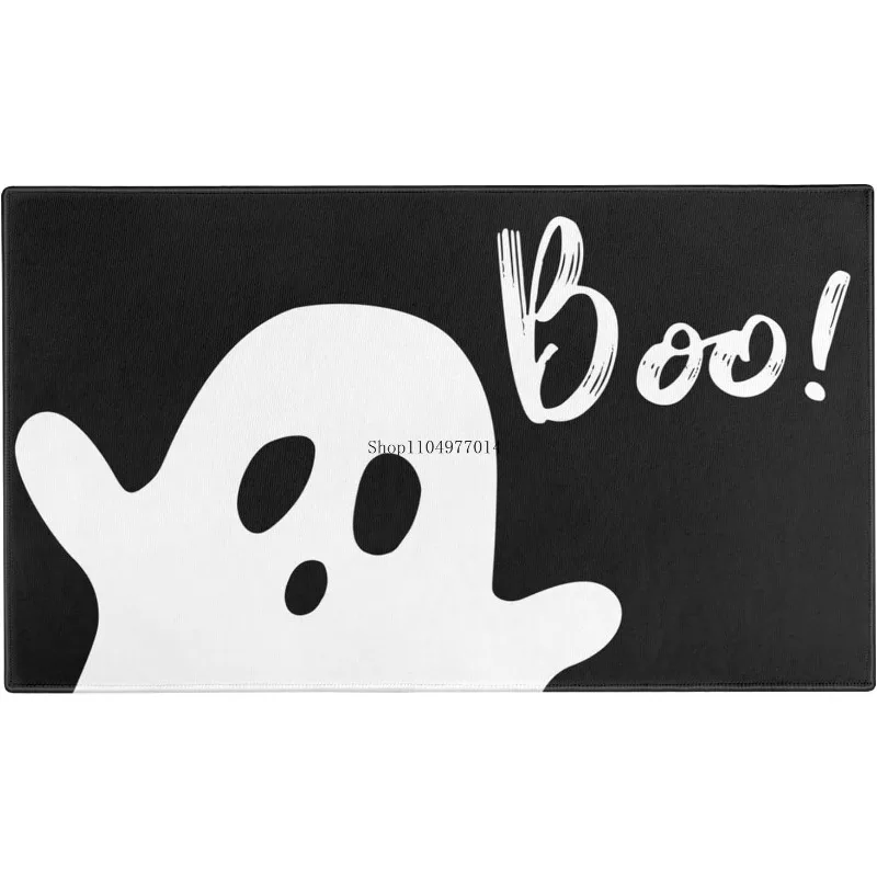 

Halloween Door Mat,Halloween Indoor Entrance Non-Slip Doormat,Halloween Entryway Welcome Rubber Mats for Front Porch Decor