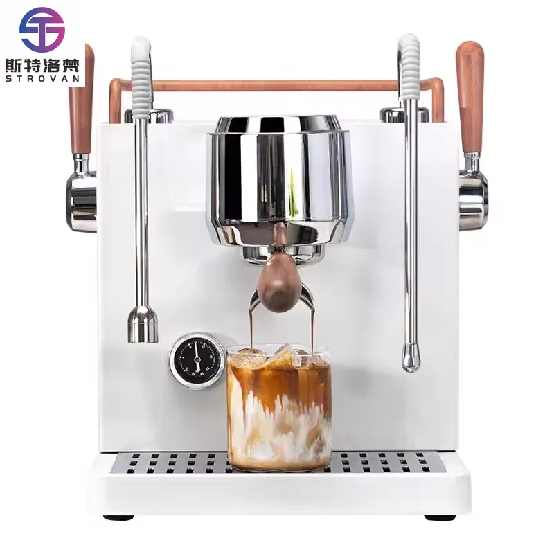 

STLF One Head Semi-Automatic Espresso Coffee Maker Programmable Portable RCM-SDphone French Language Wholesale