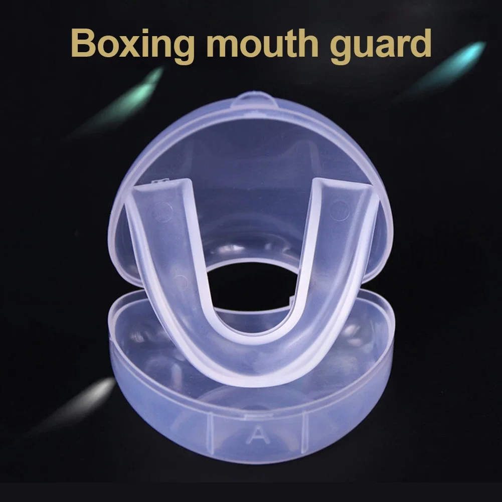 Sports Mouth Guard For Boxing Basketball Rugby Karate EVA Teeth Protector Adult Children Mouthguard Tooth Brace Protection