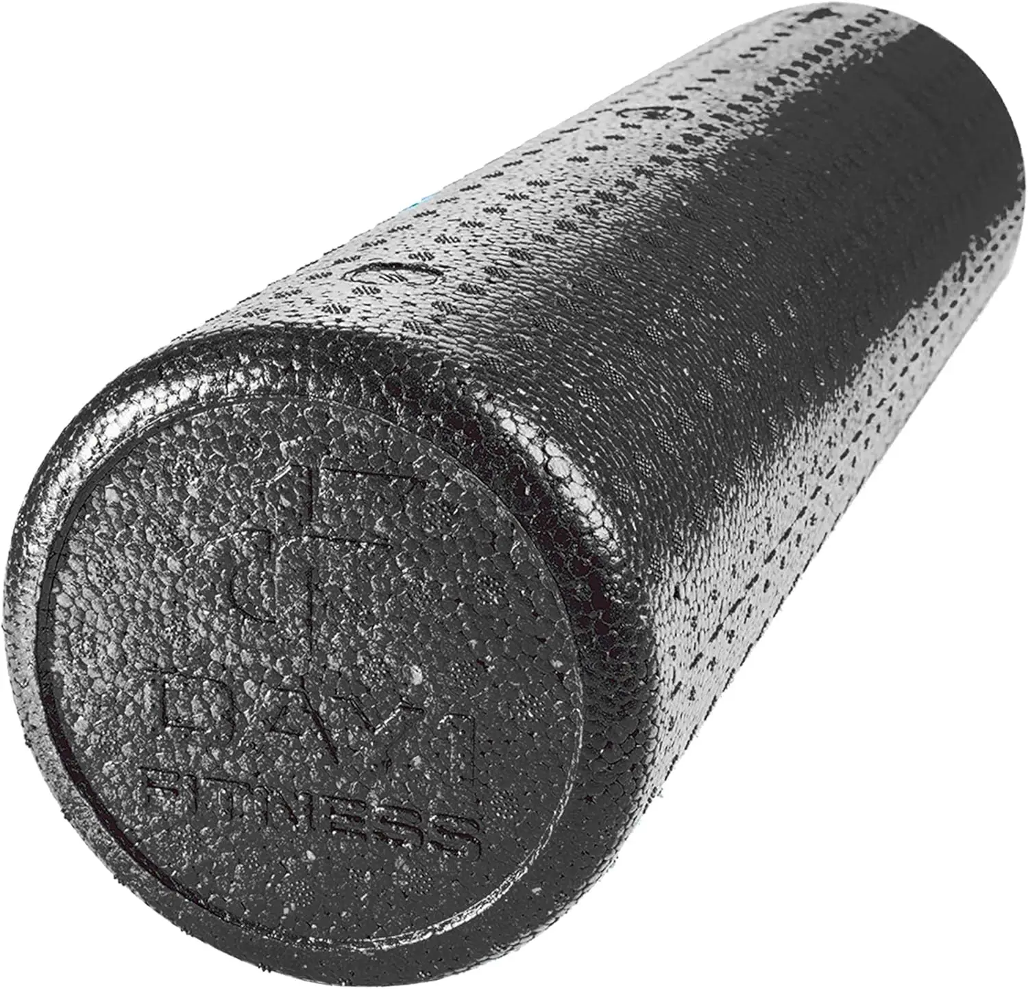 

High Density Muscle Foam Roller for Deep Tissue Massage, Stretching & Pain Relief - 24" x 6" Solid Black