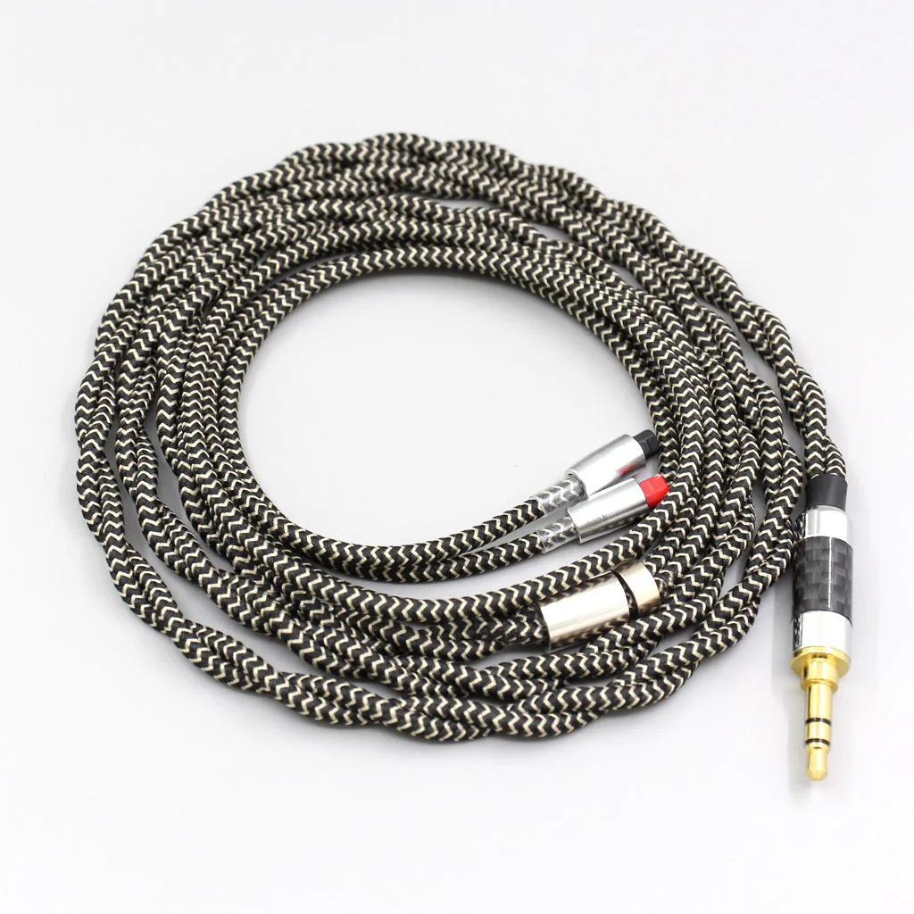 2 Core 2.8 มม.Litz OFC หูฟัง Shield ถักสําหรับ Audio-Technica ATH-IM50 IM70 IM01 IM02 IM03 IM04 LN 008050