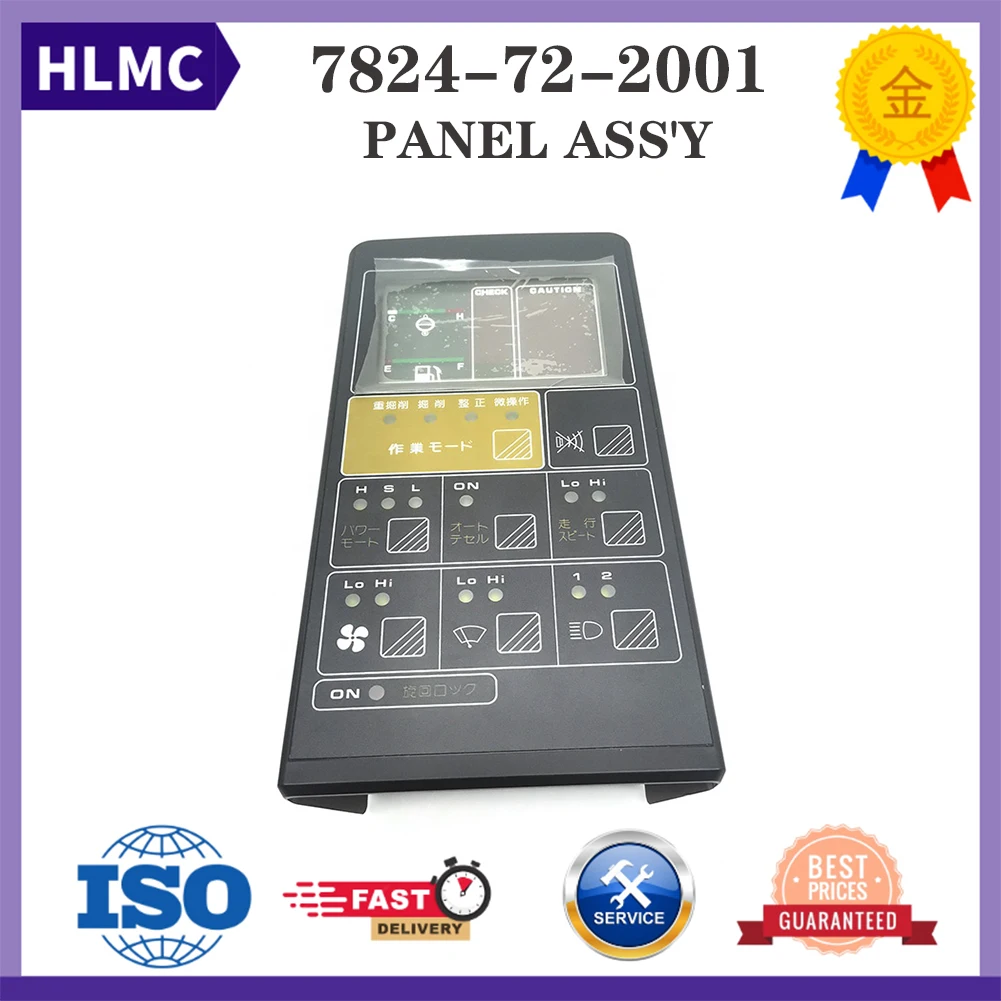 

Excavator PC120-5 PC200-5 PC300-5 7824-72-2001 PC220-5 PC400-5 Controller Panel Monitor 7824-72-2100 7824-70-4000