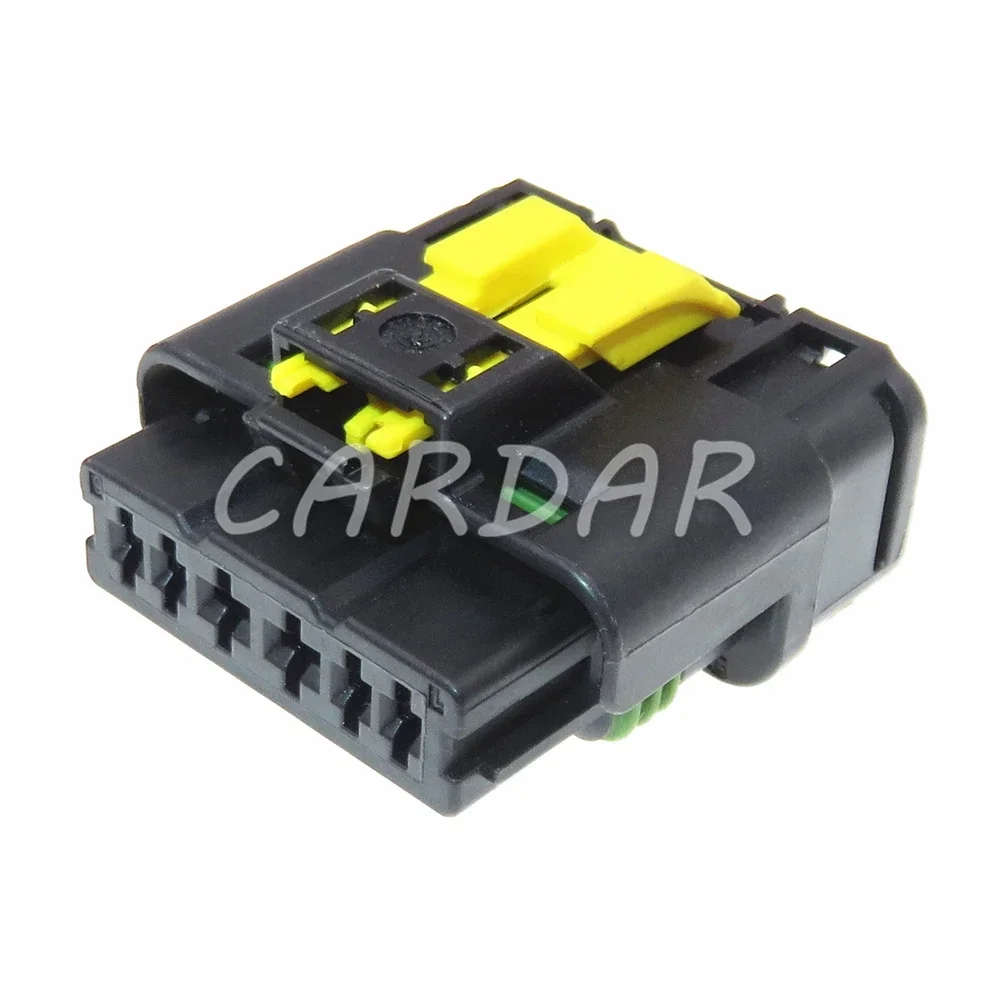 

1 Set 6 Pin 1.5 2.8 Series Auto Waterproof Composite Socket AC Assembly Auto Modification Accessories Electrical Connector