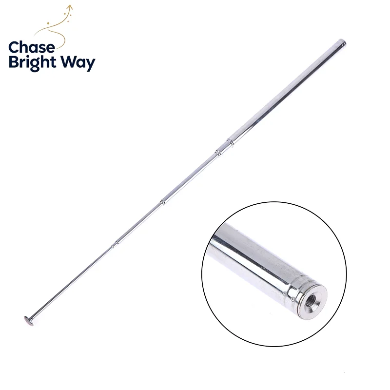 1PC 10 Section 140 cm Telescopic Antenna for FM AM Radio High Quality Durable for DIY Audio Projects
