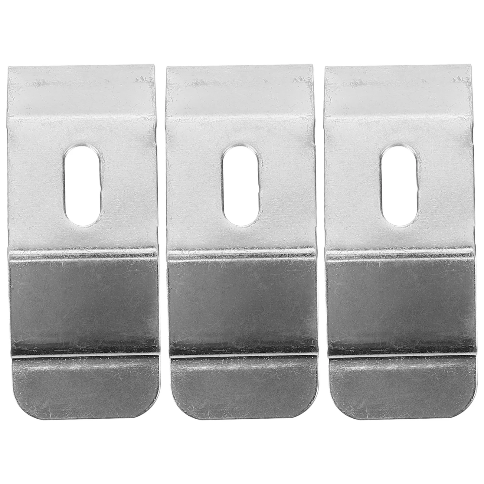 

3Pcs Metal Curtain Bracket Louver Blind Tops Fixation Brackets Sturdy Wall Mount for Home Window Curtain Bracket