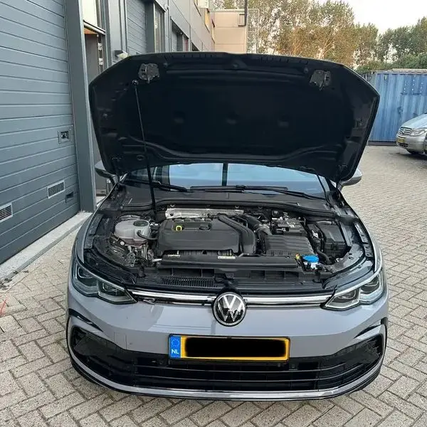 1 قطعة الدعامات الغاز لشركة فولكس فاجن جولف 8 MK8 2020-2025 الجبهة هود بونيه تعديل رفع دعم صدمة المثبط امتصاص الدعامة قضبان #5