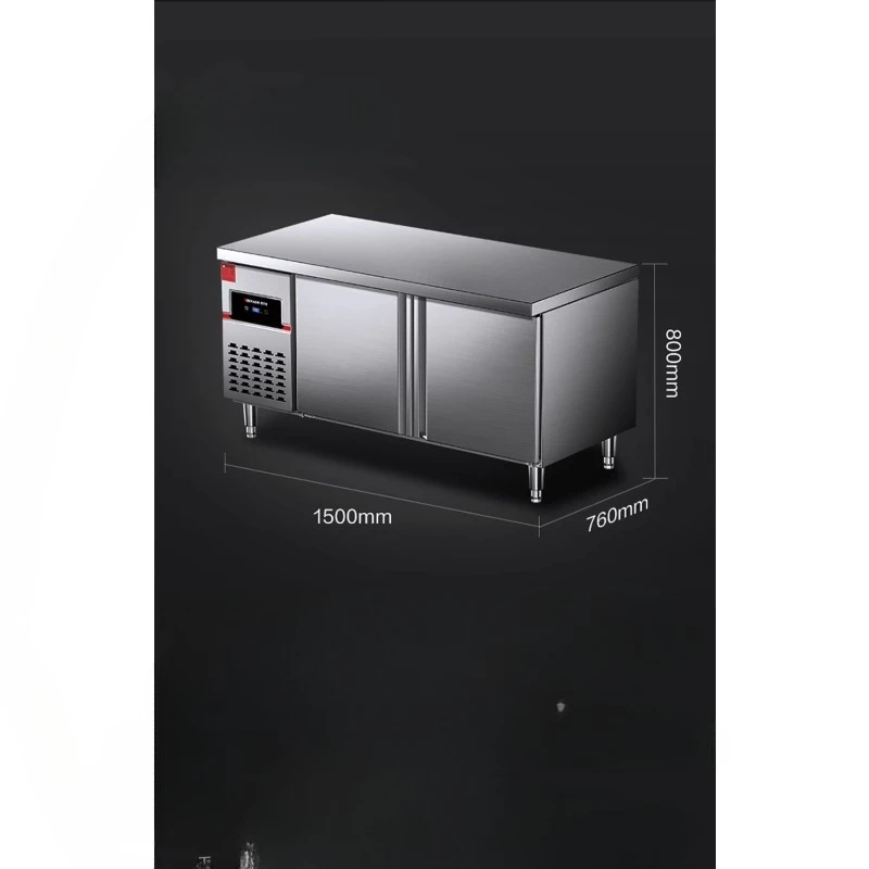 Refrigerated workbench Commercial drawer air-cooled frost-free frozen flat-cooled workbench
