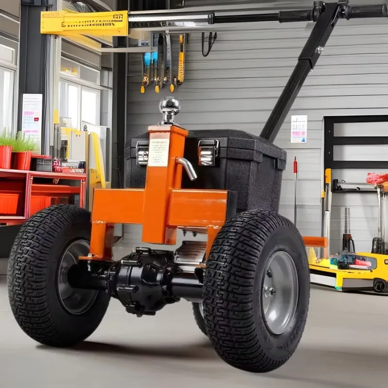 Electric Foldable Steel Trolley 6Ton New Industrial Material Handling Equipment 800W