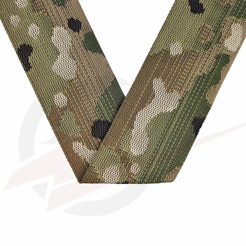 MC jacquard webbing strap, 1m long, 20mm, 25mm, 38mm, 50mm wide, for hunting, outdoor, DIY