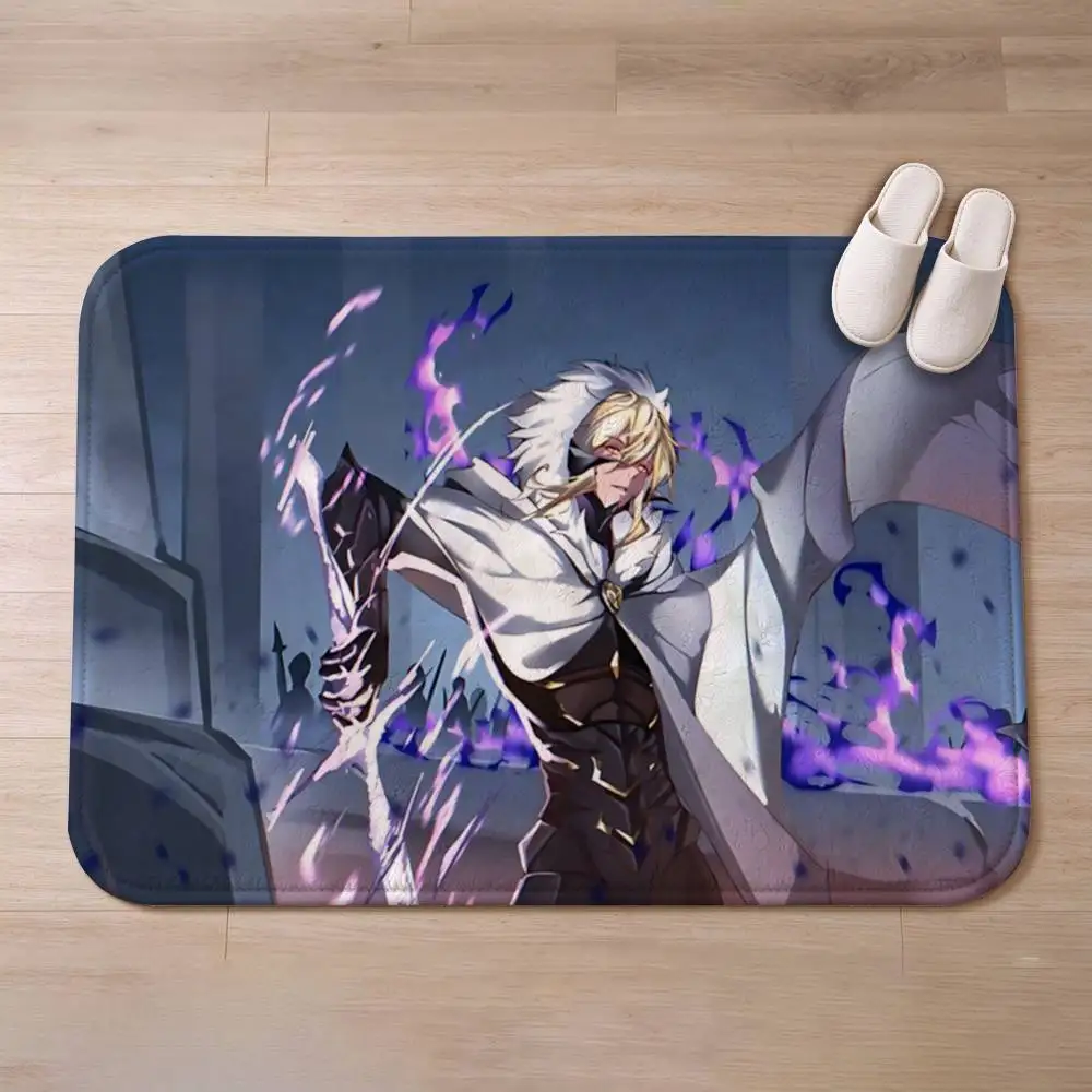 The King Arthur Leywin Anime TBATE Home Decor Short Plush Floor Mat, Non-Slip & Easy to Clean for Multi Doorways