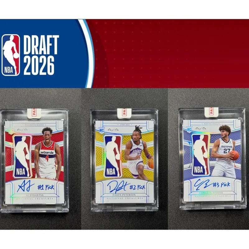 2026 NBA RC Cards Custom-made High-quality Collectible cards Dibansa Petersen Buzzer National Treasure style 180PT star cards