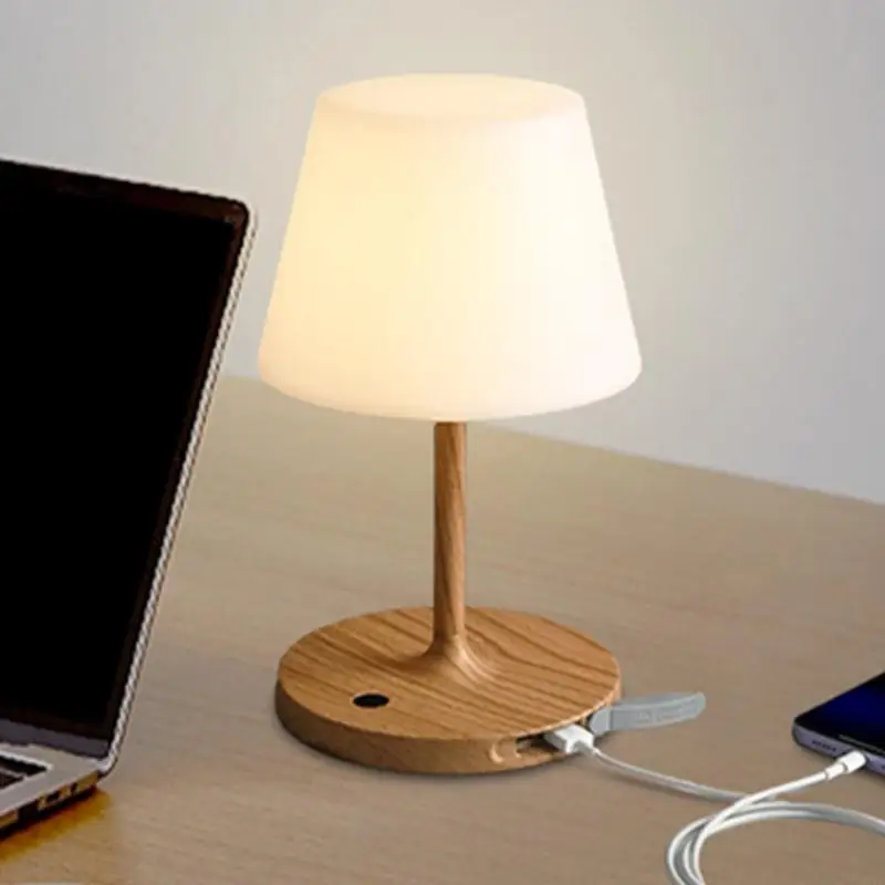 Light Weight Waterproof Nightstand Lamp Dimmable Light Portable Touch Dimmable Night Light Easy to Use M4YD