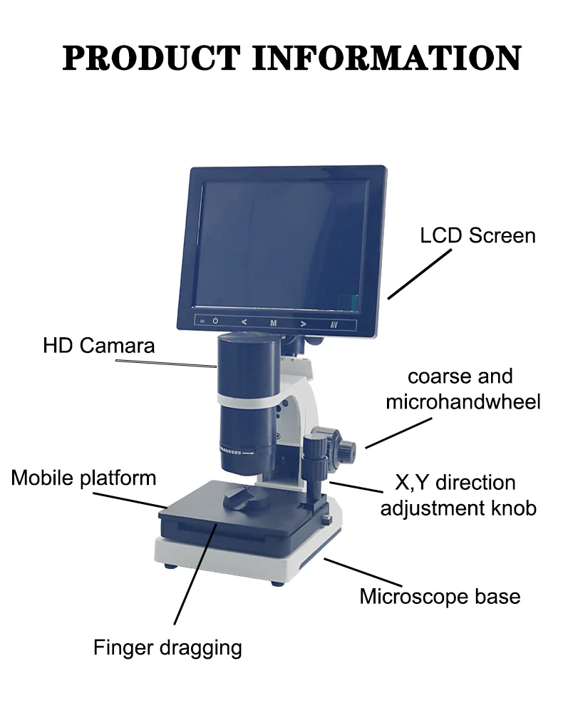 生物学実験室用爪溝微小循環検査機/分析顕微鏡