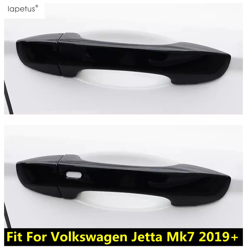 

Car Door Handle Decoration Protection Cover Trim For Volkswagen Jetta Mk7 2019 - 2022 ABS Chrome / Black Accessories Exterior