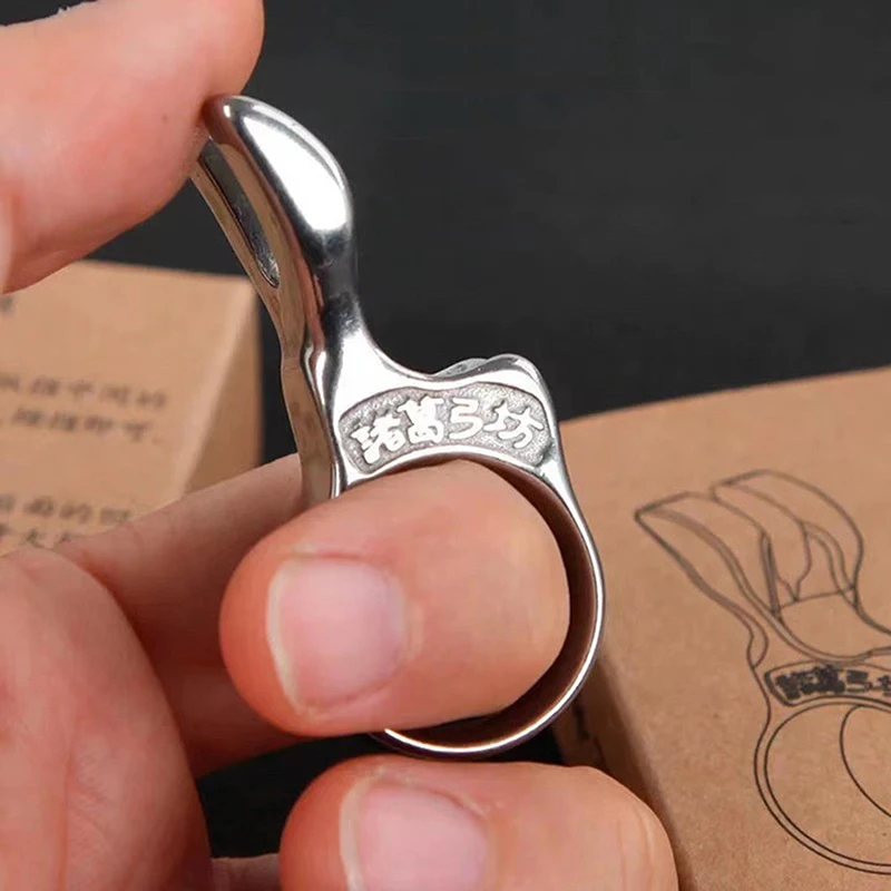 

2 шт., многофункциональная пусковая установка для стрельбы на открытом воздухе, кольцо для дартса для рыбалки, смола, съемник для пальцев, инструменты для рыбы