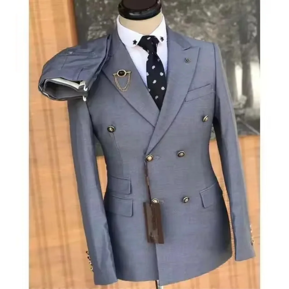 

Men's top Casual suit dress High quality 2024 men's clothing fashion wedding
